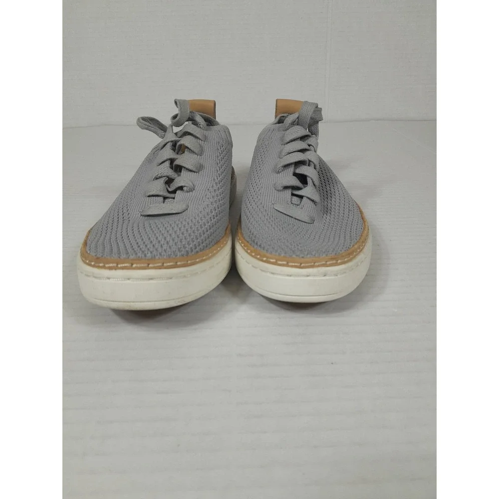 UGG Sidney Shoes  Knit Comfort Wedge Lace Up Sneakers Women Sz 5 - Picture 4 of 9